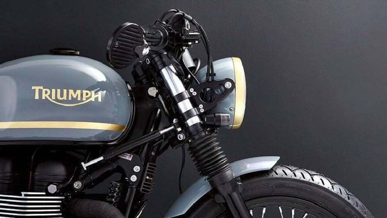 Illustratie voor: Deze Custom Triumph Bonneville is de motor van je dromen