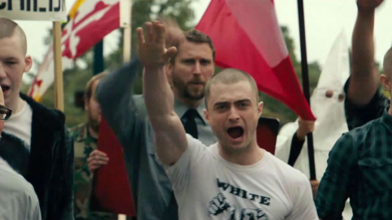 Illustratie voor: Daniel Radcliffe speelt een keiharde Neo-Nazi in Imperium