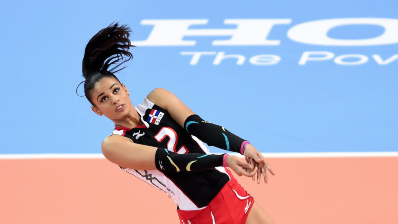 Illustratie voor: Winifer Fernandez is de meest sexy volleybalspeelster ooit