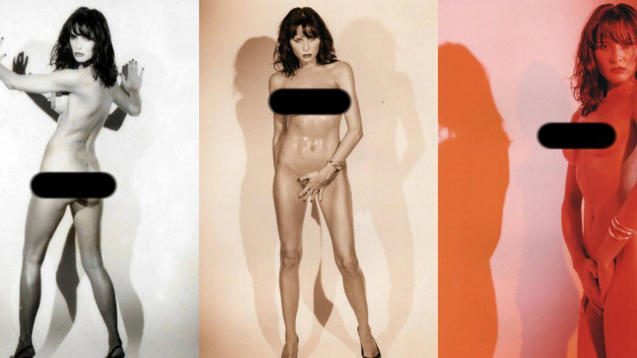Illustratie voor: Gelekt: Naaktfoto’s van Trump’s vrouw Melania