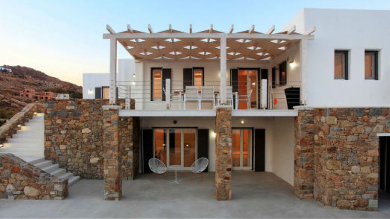 Illustratie voor: Leef als een Griekse god in deze villa op Mykonos