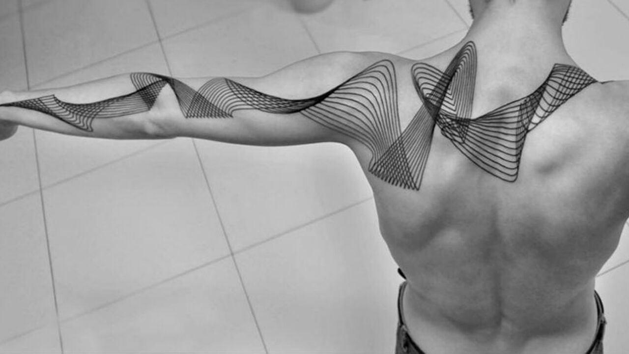 Illustratie voor: Tattoo inspiratie: minimalistische tattoo’s gebaseerd op het digitale tijdperk