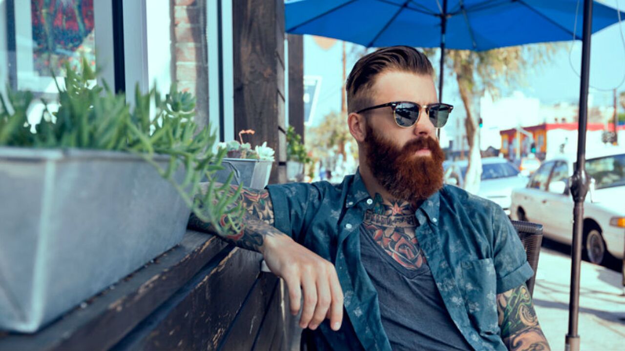 Illustratie voor: Dit is waarom mannen met bruin of blond haar toch een rode baard hebben