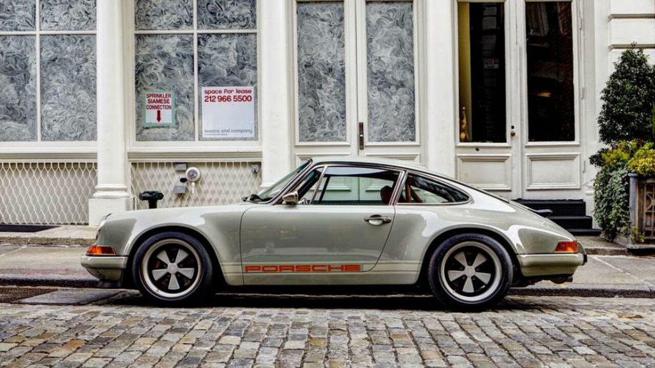 Illustratie voor: Het pareltje van New York: Porsche 911 Singer