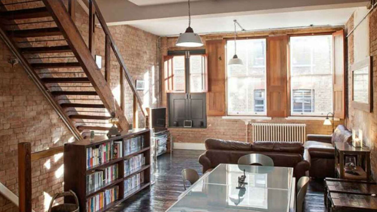 Illustratie voor: Droomwoning: oud warenhuis omgetoverd tot brute loft