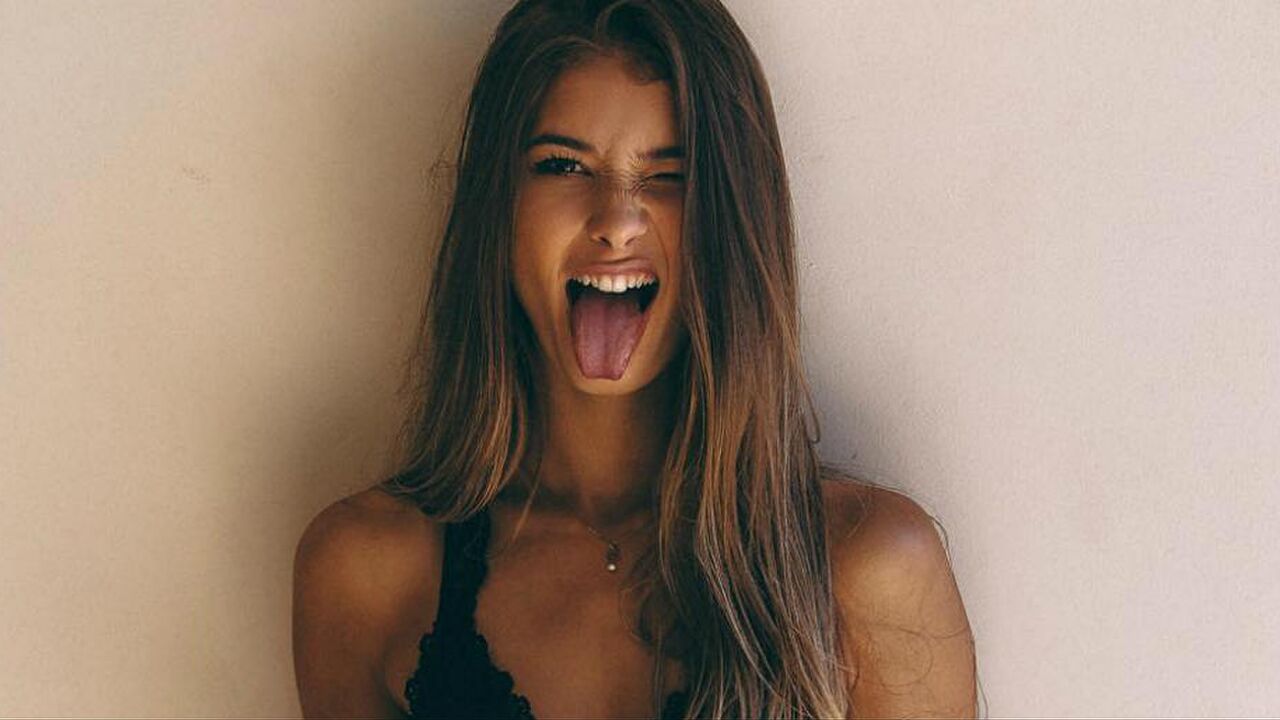 Illustratie voor: Iris Guedert is de Braziliaanse girl next door