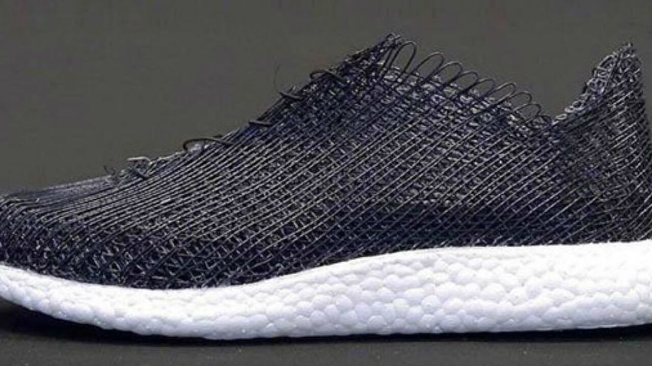 Illustratie voor: Adidas blijft innoveren: sneakers van gerecyclede elektrische kabels