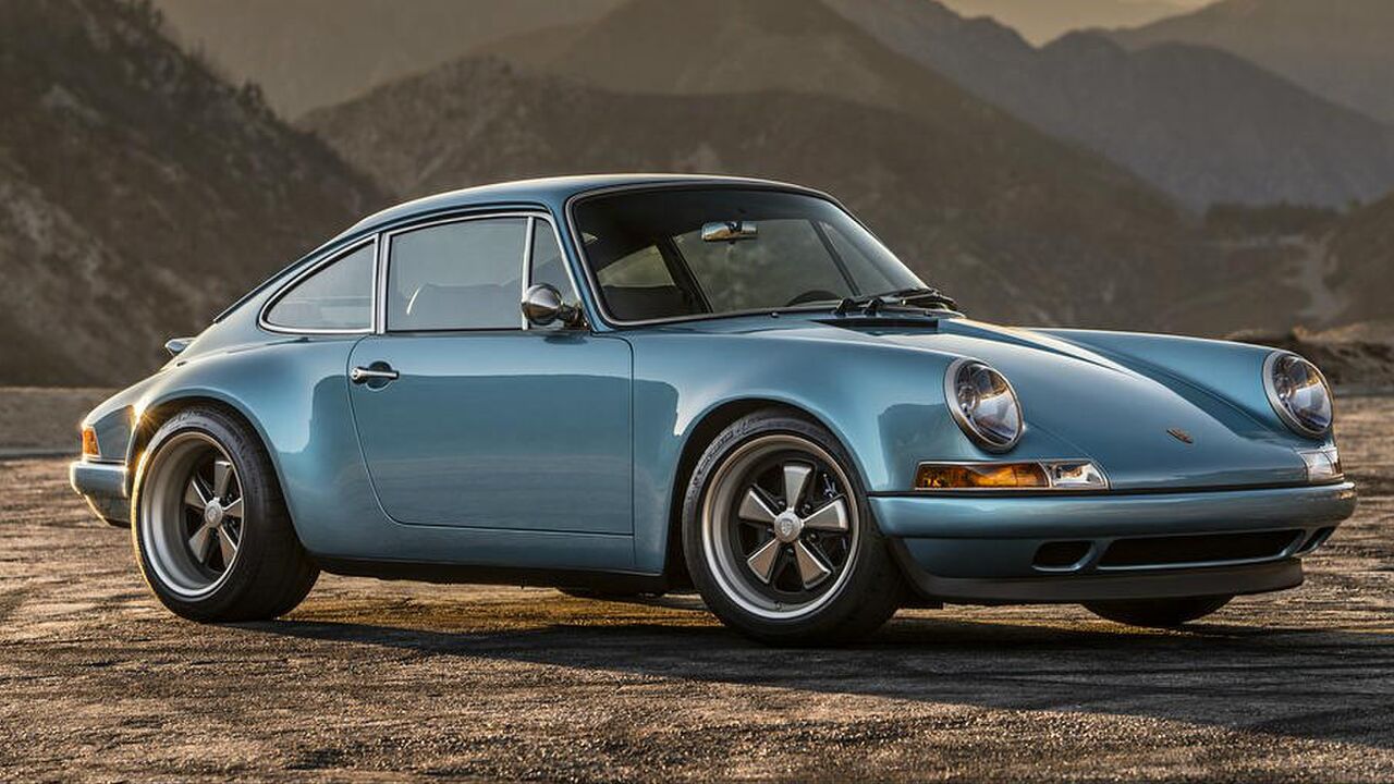 Illustratie voor: Deze Porsche Singer 911 is een waar kunstwerk