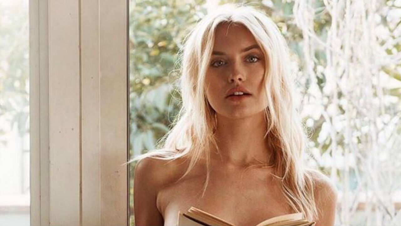 Illustratie voor: Alberte Valentine is een Deense schoonheid én Playboy model
