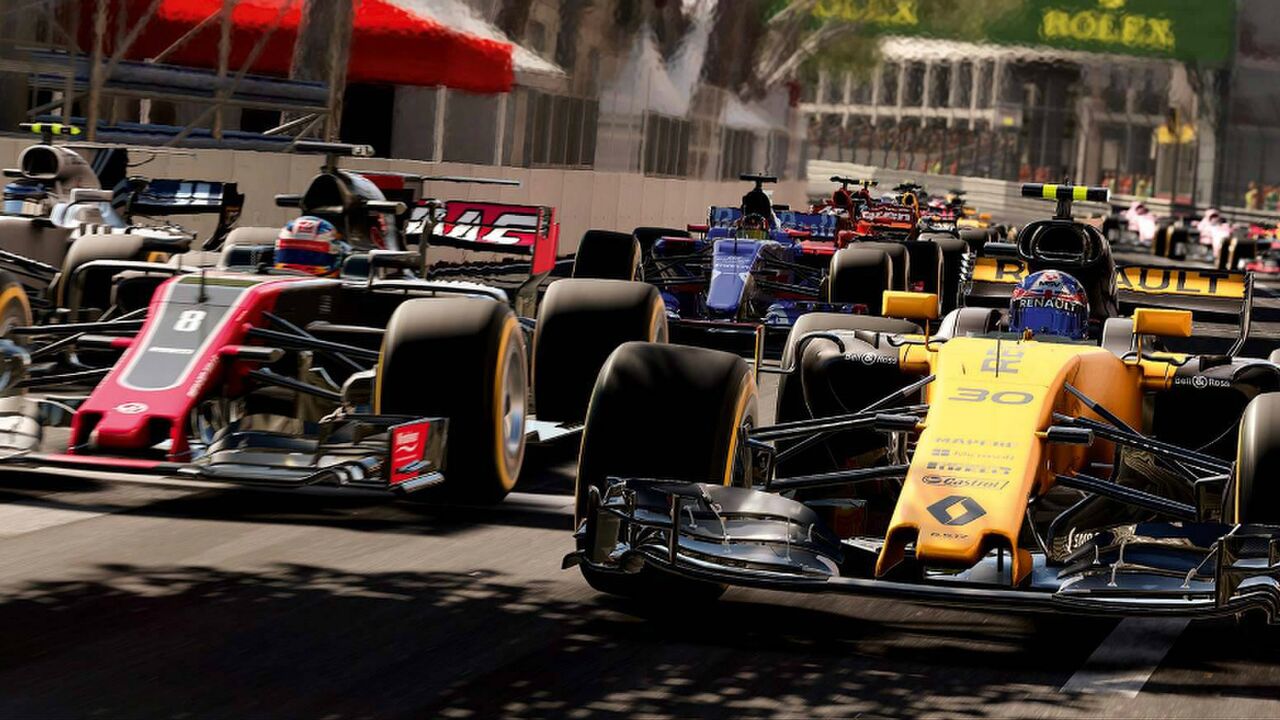 F1 2017 classic cars MAN MAN