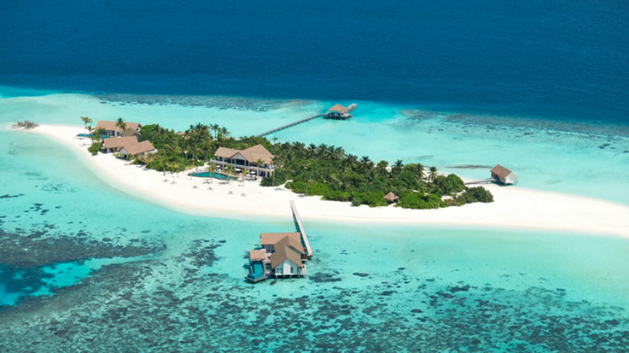 Illustratie voor: Dit privé-eiland op de Malediven is de ultieme vakaniebestemming