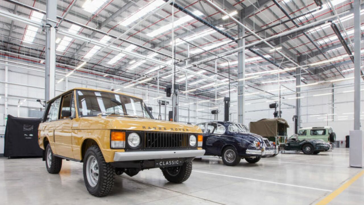 Illustratie voor: Binnen kijken bij: De Classic Works fabriek van Jaguar en Land Rover