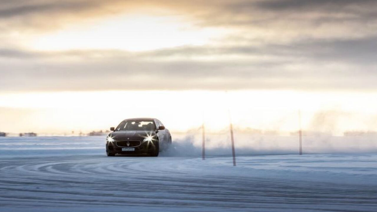 Lapland Ice Drive Experience Zweden MAN-MAN