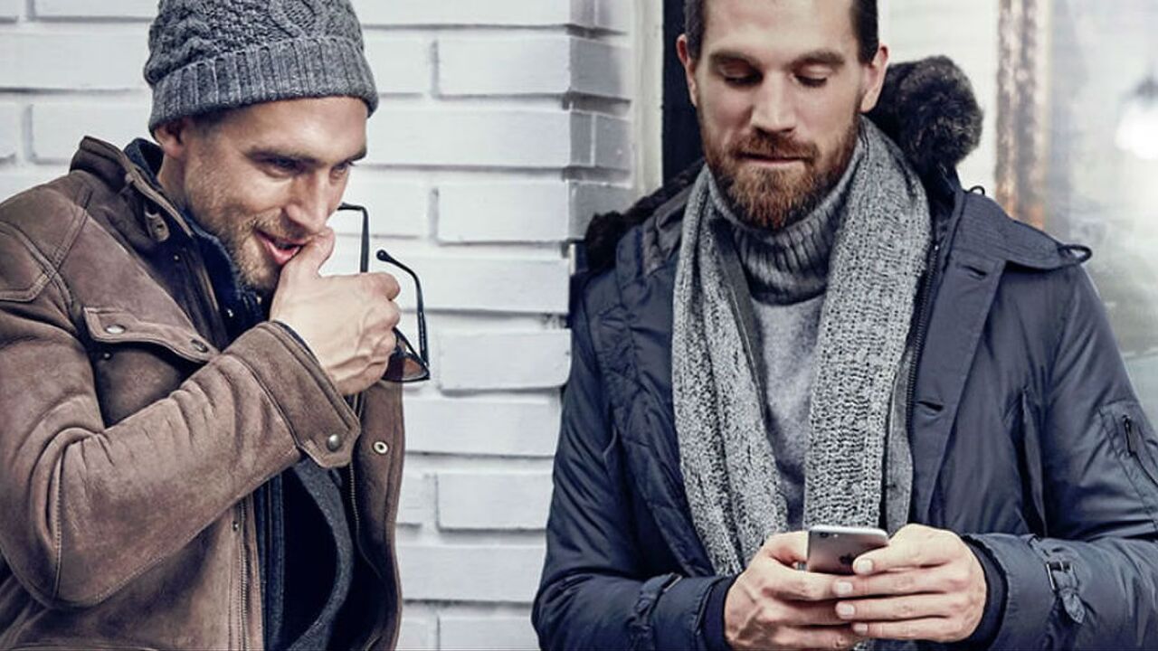 Winter accessoires man man