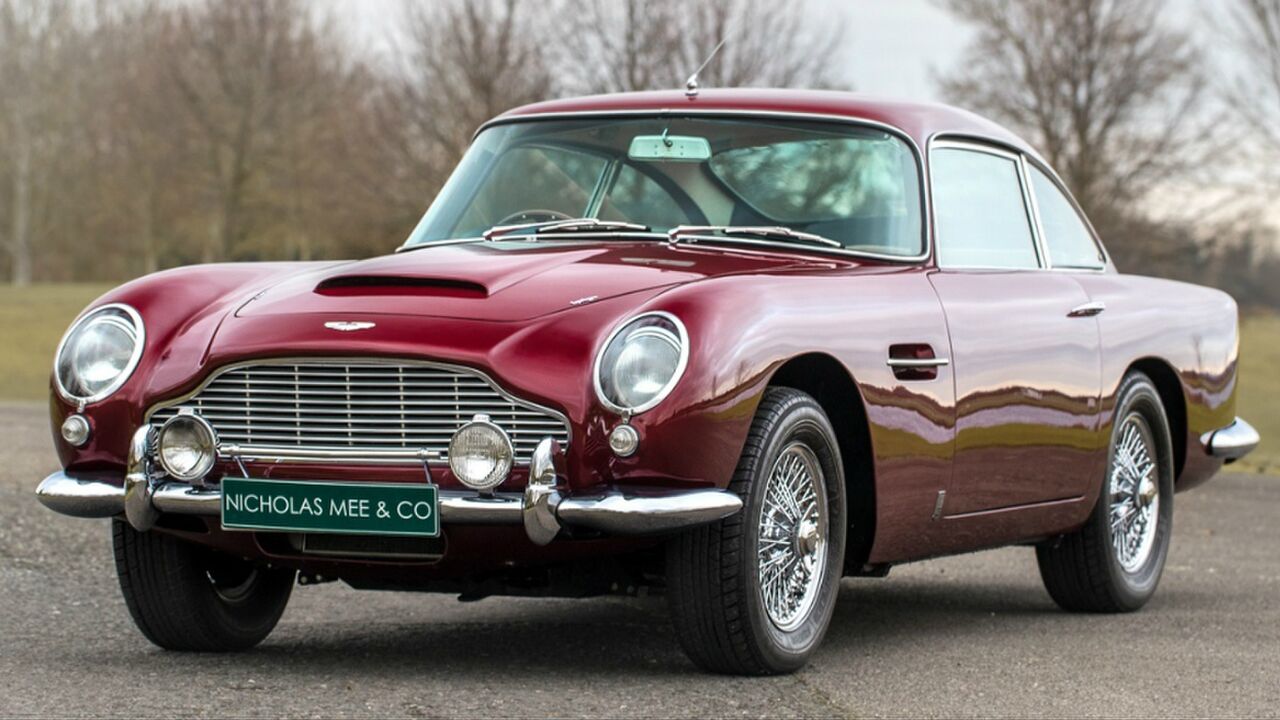 Aston Martin DB5 van Robert Plant zanger van Led Zeppelin MAN-MAN