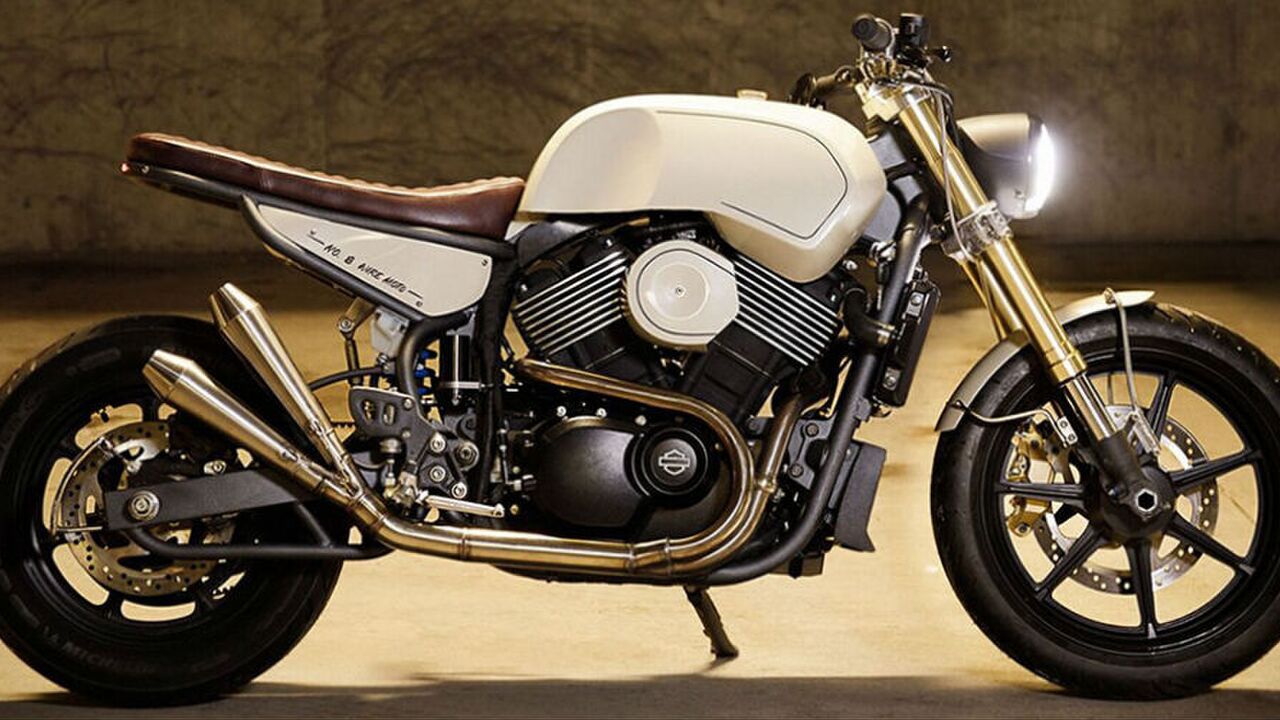 Illustratie voor: Deze customized Harley Davidson is de perfecte mix van ruw en stijlvol