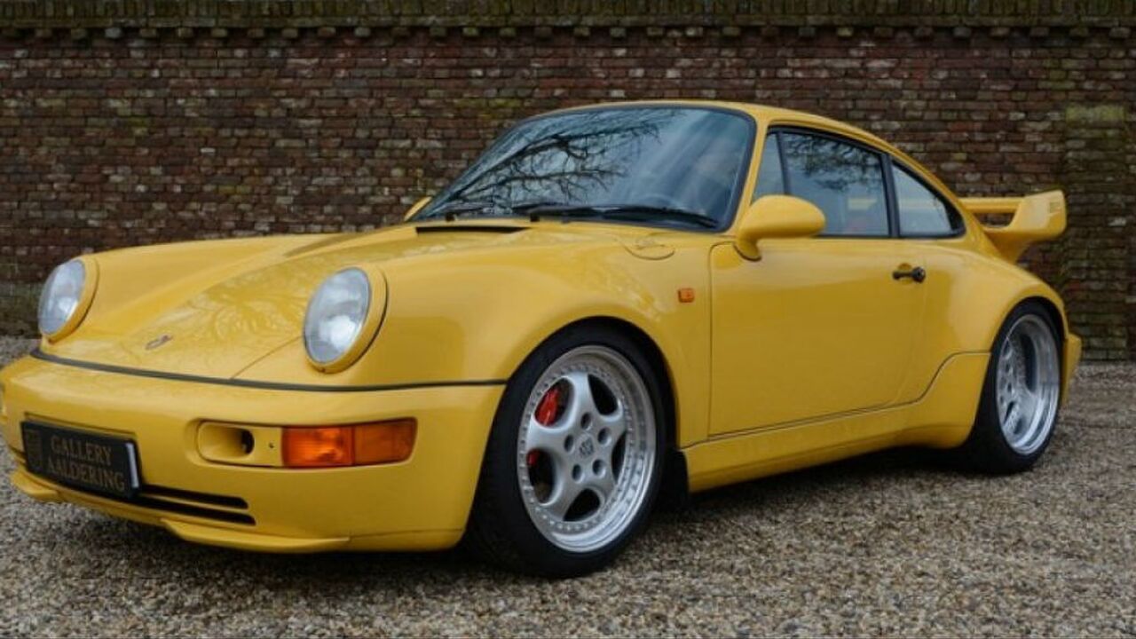 Illustratie voor: Deze gele verschijning is de meest exclusieve Porsche van ons land