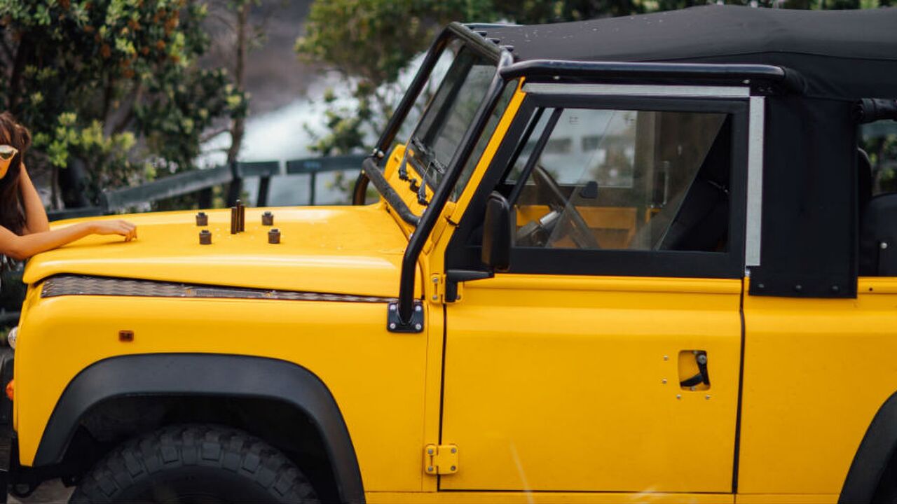 land rover defender vrouwen MAN MAN