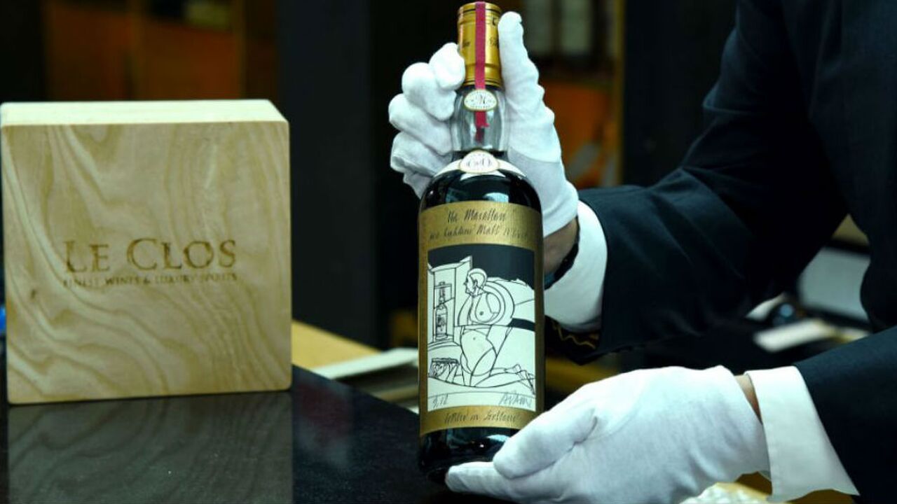 Illustratie voor: The Macallan is de duurste whisky ter wereld