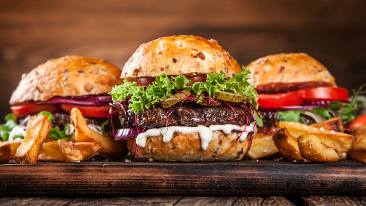 Insanity burger Jamie Oliver MAN MAN