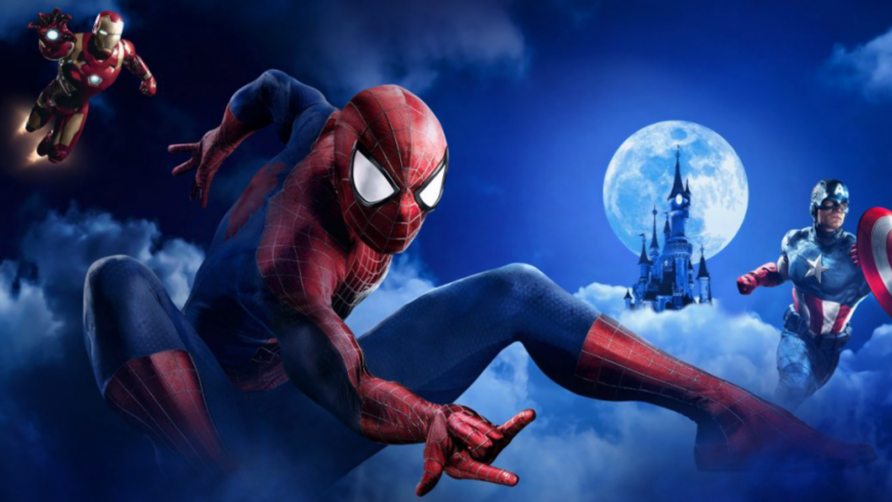 Marvel Superhelden Zomer Disneyland MAN MAN