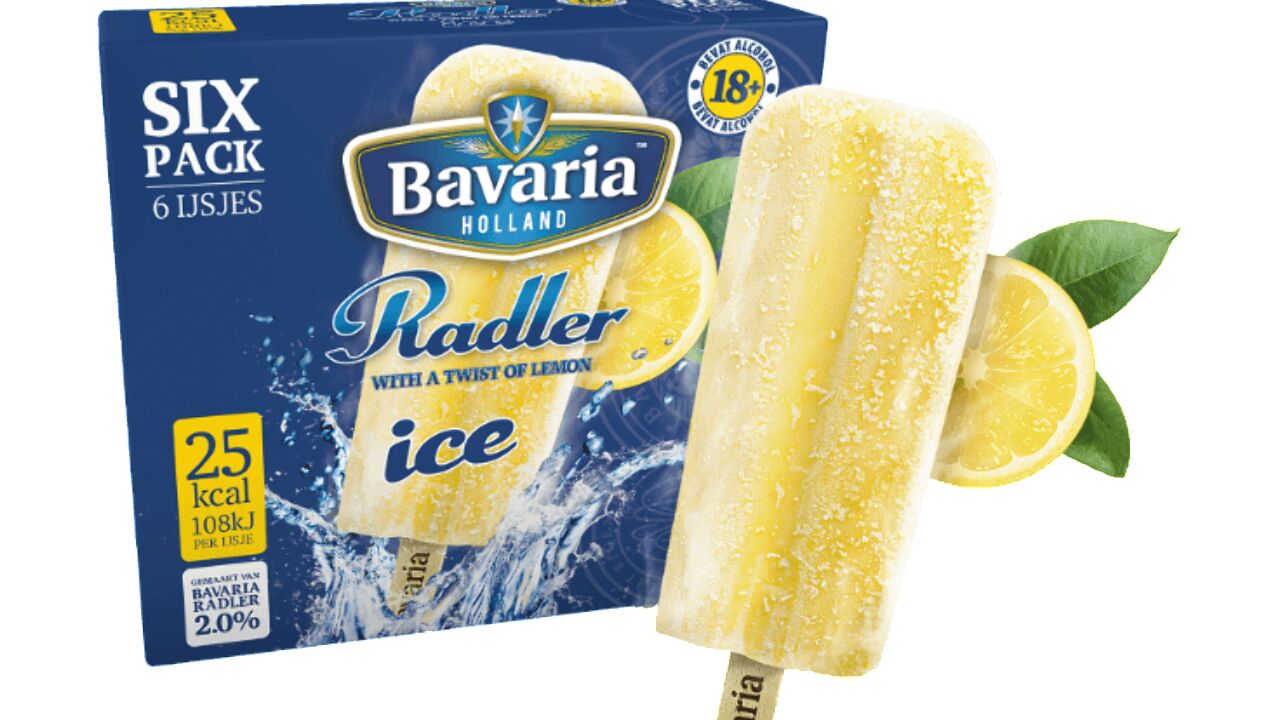 Illustratie voor: Vanaf dit weekend zijn deze Radler ijsjes te koop bij de Aldi