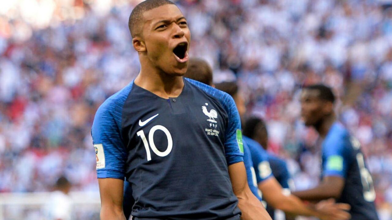 mbappe goed doel MAN MAN