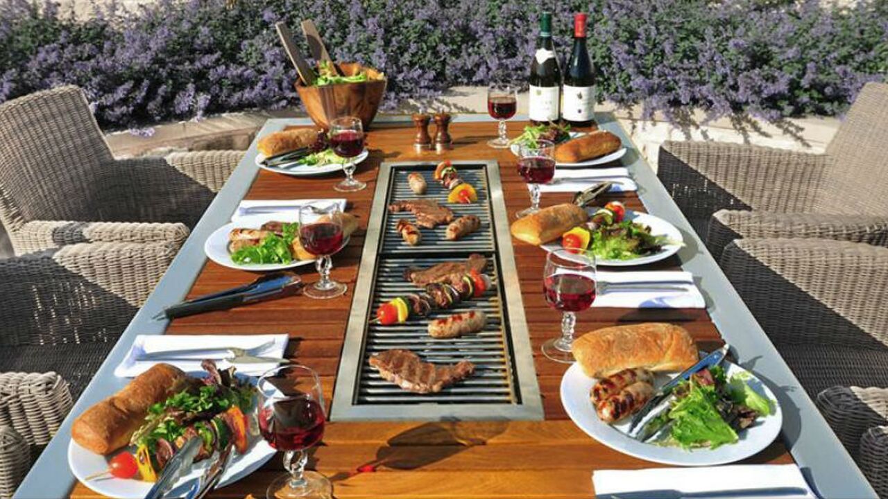 barbecue tafel MAN MAN