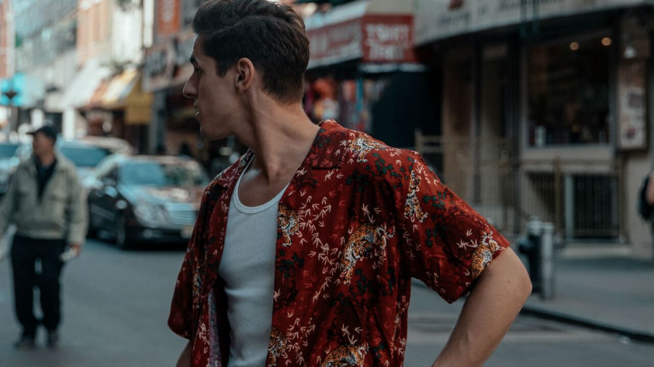 jaren 80 stijl retro MAN MAN 0
