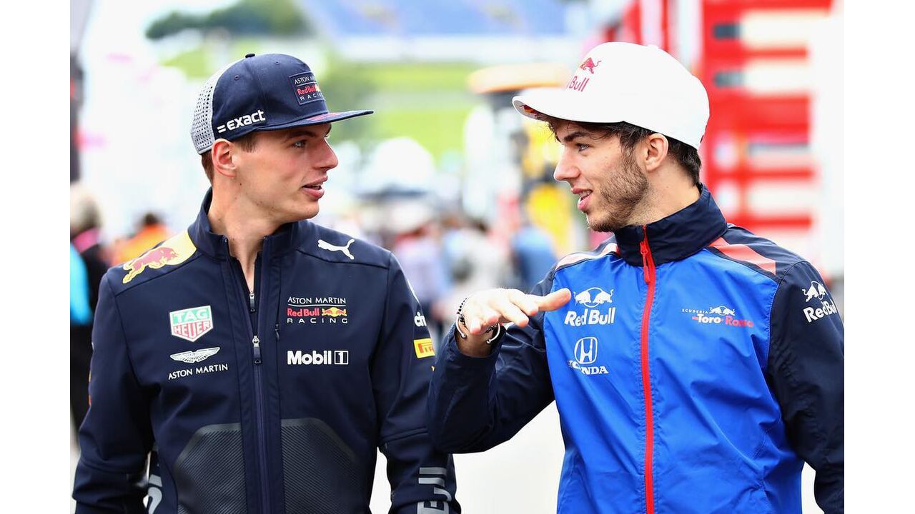 max verstappen pierre gasly teamgenoten redbull racing MAN MAN