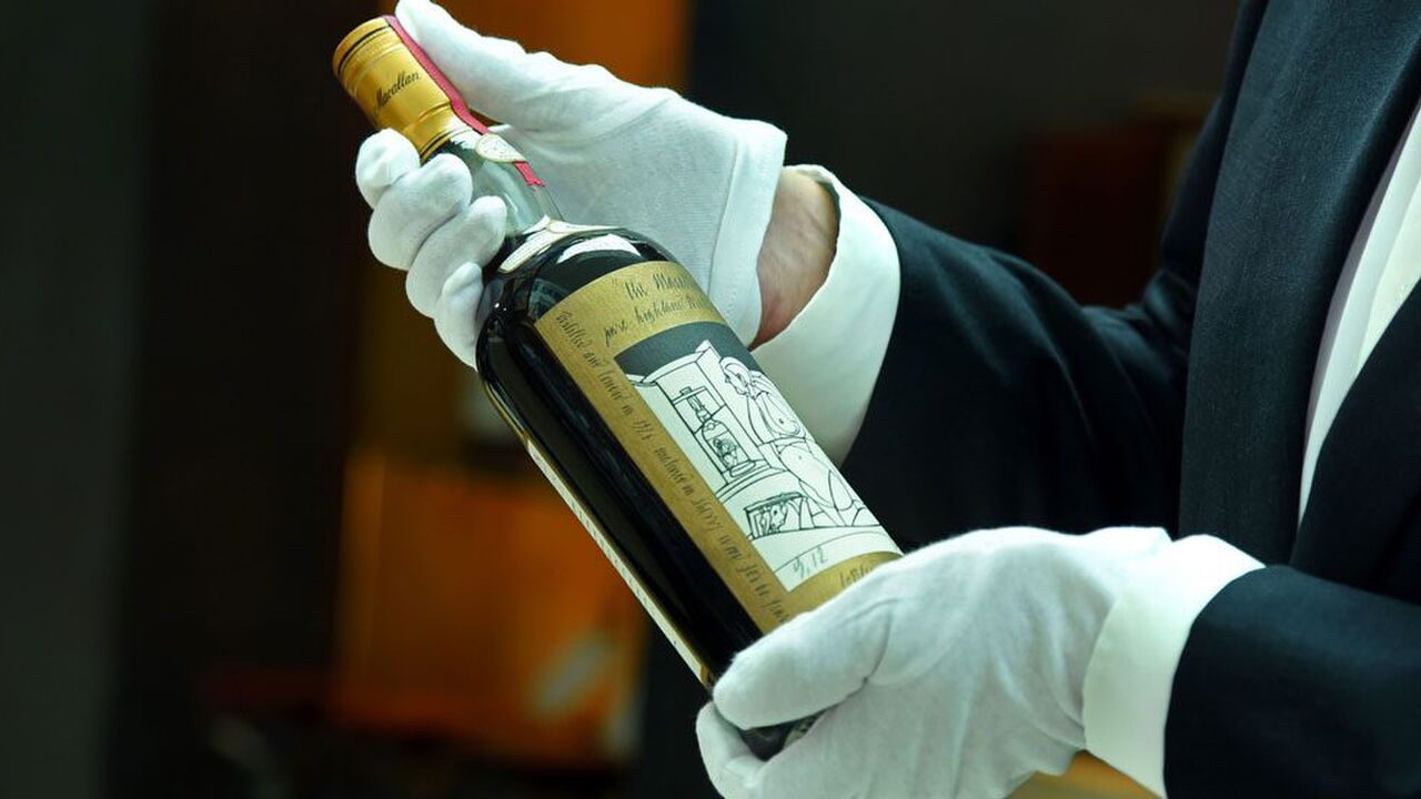 duurste fles whisky MAN MAN