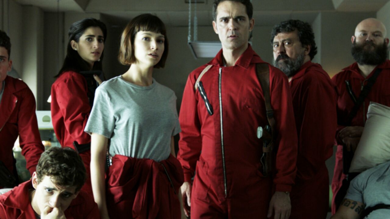 La Casa de Papel seizoen 3 MAN MAN