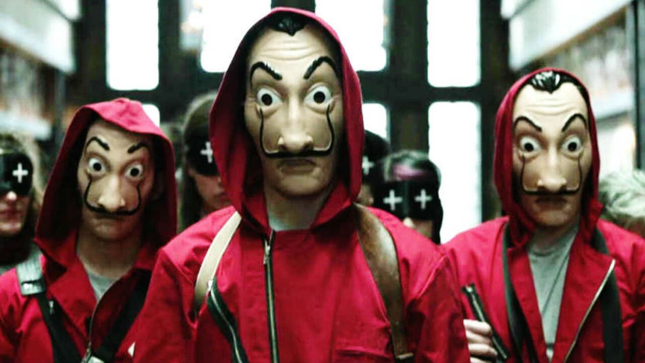 La casa de papel seizoen 3 MAN MAN
