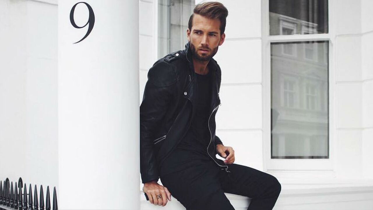 all black outfit MAN MAN