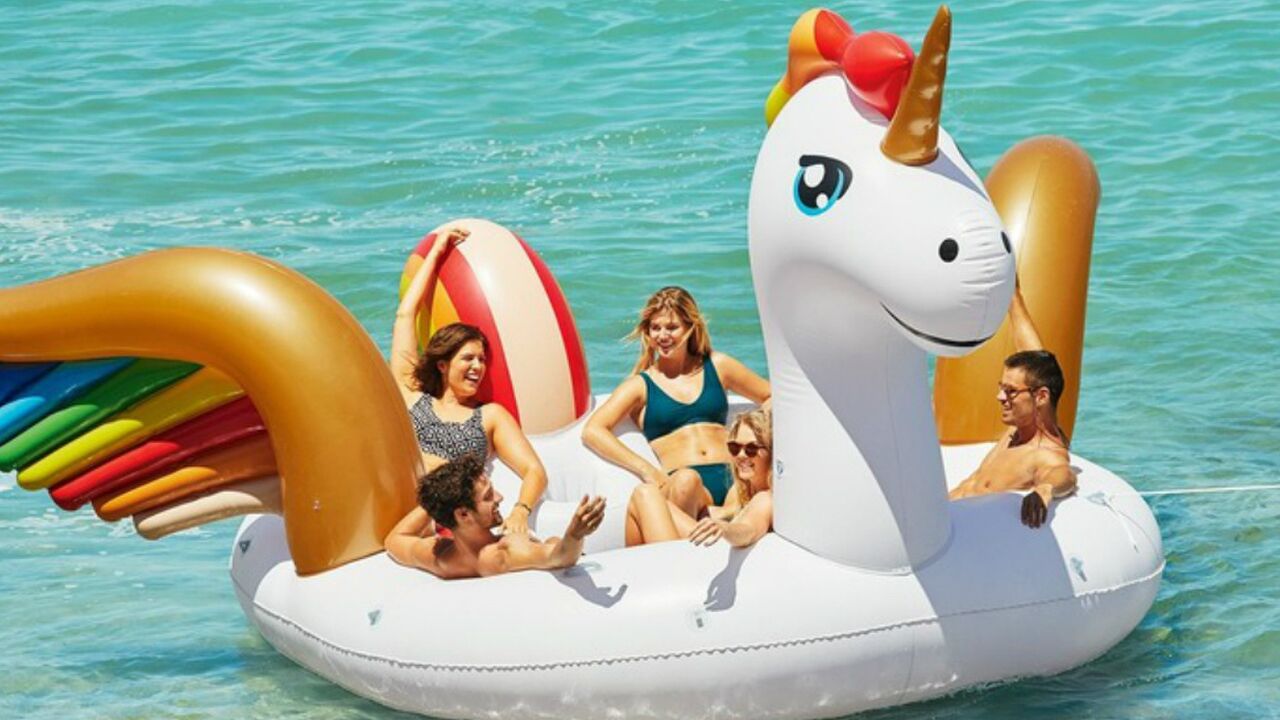 opblaasbare XXL unicorn