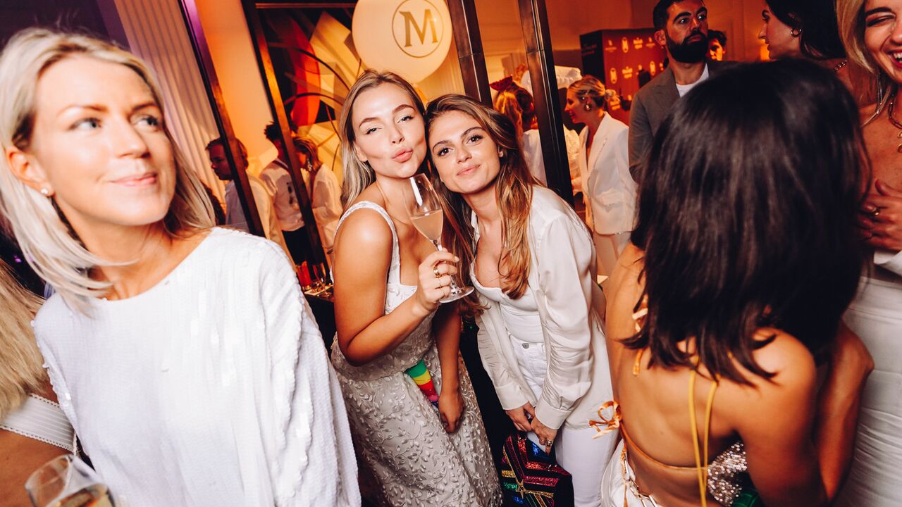 Illustratie voor: MAN MAN viert samen met Magnum het dikste feestje van het jaar in Waldorf Astoria