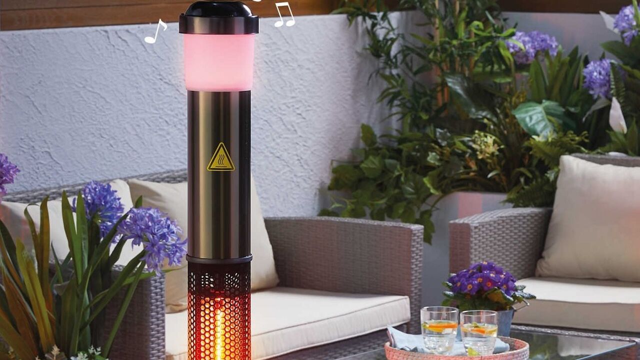 terras heater bluetooth speaker aldi