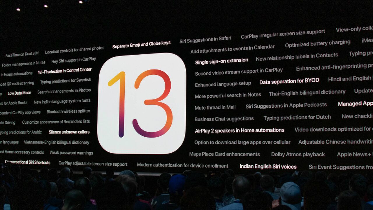 Dark mode iPhone
