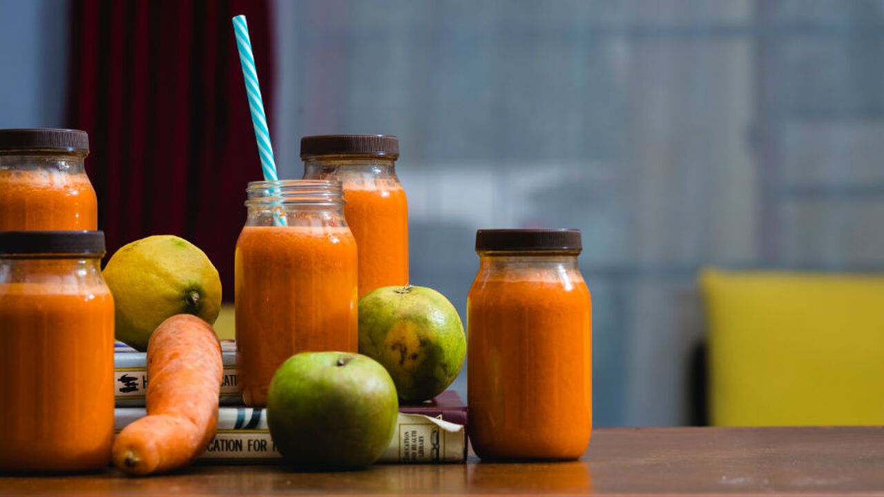 Juice sap afvallen gezond