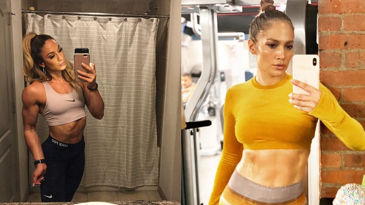 dubbelganger jennifer lopez bodybuildster