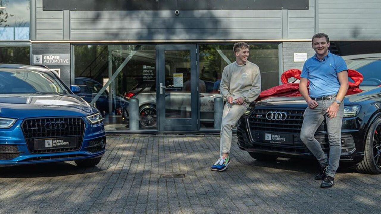 Snelle nieuwe auto