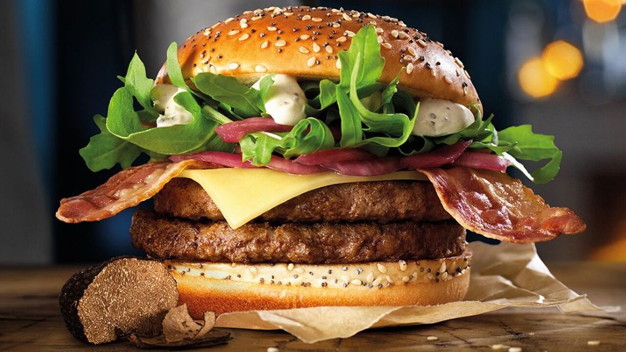 zelf truffel hamburger maken