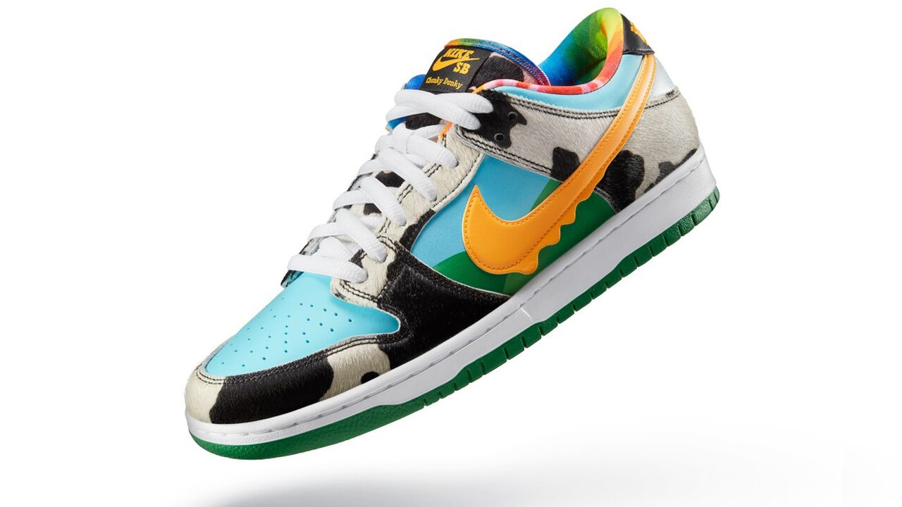 Ben & Jerry's en Nike Chunky Dunky