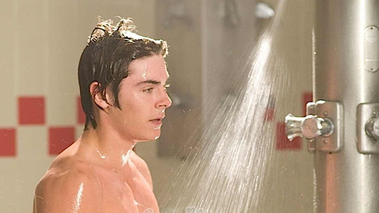 plassen onder de douche