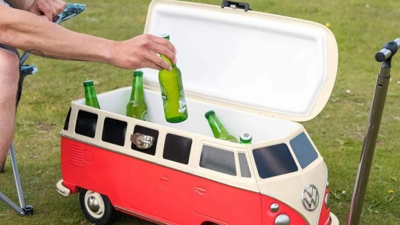 Mini volkswagen camper koelbox