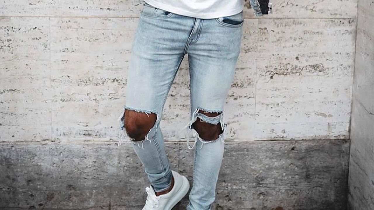 Illustratie voor: 10 tapered fit jeans voor mannen met grote bovenbenen