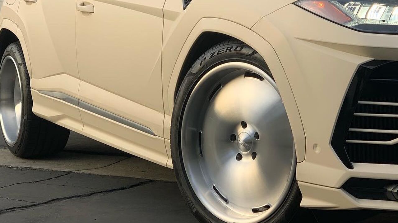 Kanye West auto Lamborghini Urus