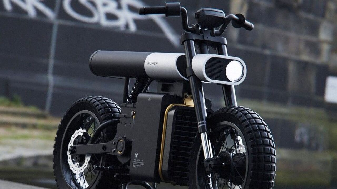 Illustratie voor: Deze Wit-Russische elektrische scooter is een mini monster