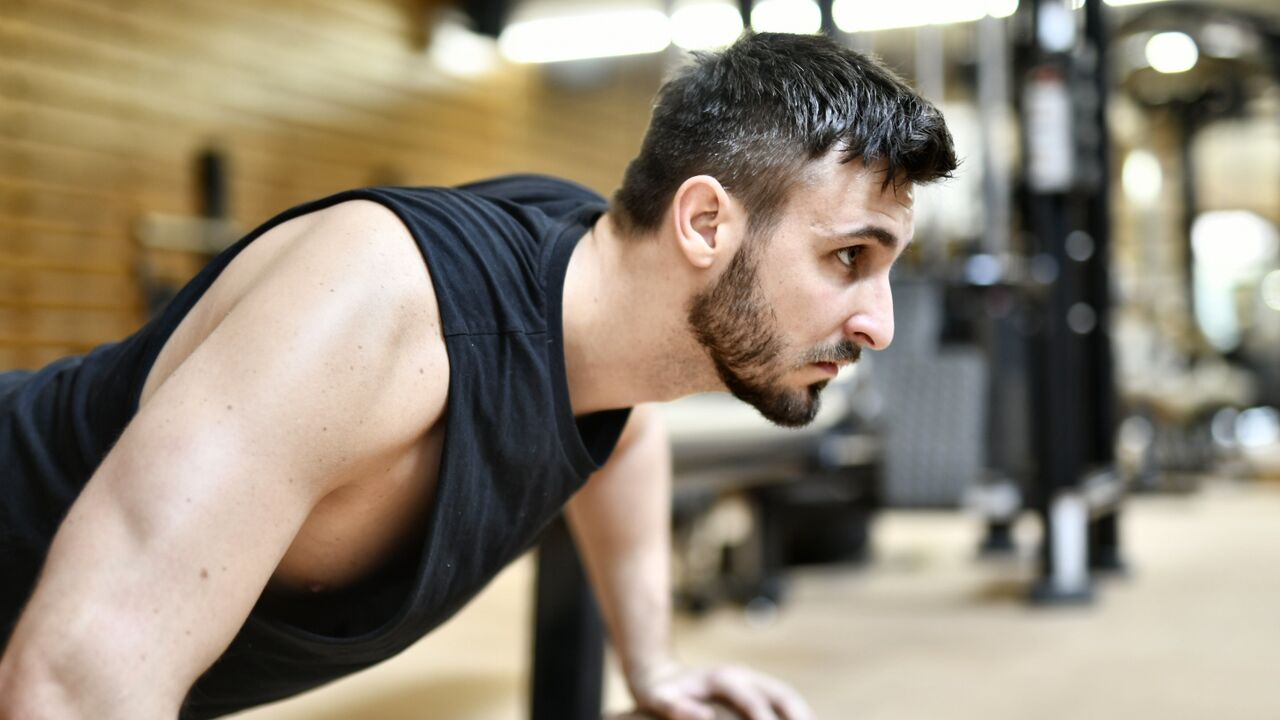 iedere dag push ups spieropbouw