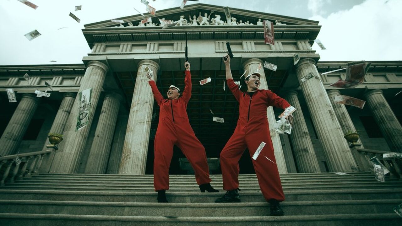 La Casa de Papel fotoshoot